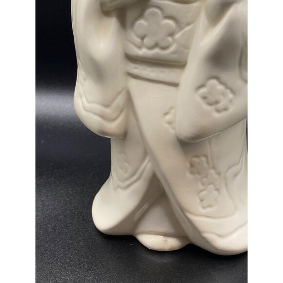 Vintage Ceramic Geisha Figurine w/Fan Drinking Cup Benihana of Tokyo - Picture 5 of 14